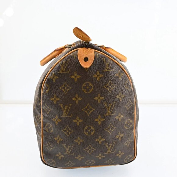 AUTHENTIC LOUIS VUITTON Monogram Speedy 40 Hand Bag bsj630-112925 - Picture 3 of 16